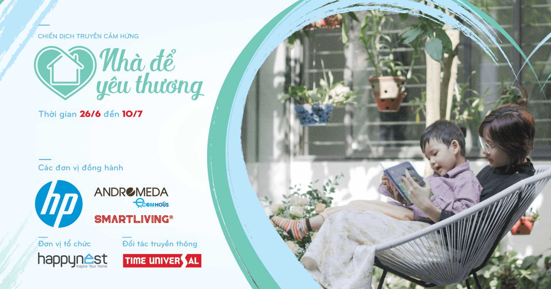 [Happynest Thông báo] Thể lệ Chiến dịch “Nhà để yêu thương”
