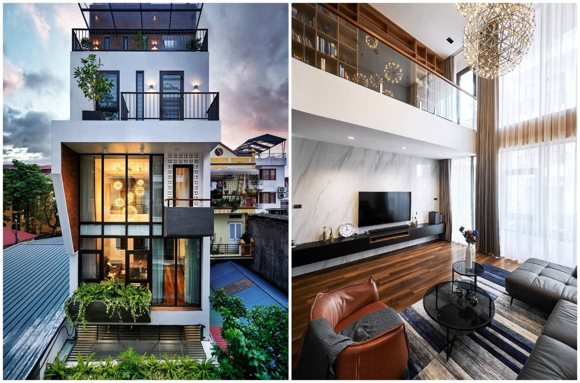 Giang House - Ngôi nhà ống thiết kế khéo để "hoà hợp" 3 thế hệ trong một gia đình tại Hà Nội