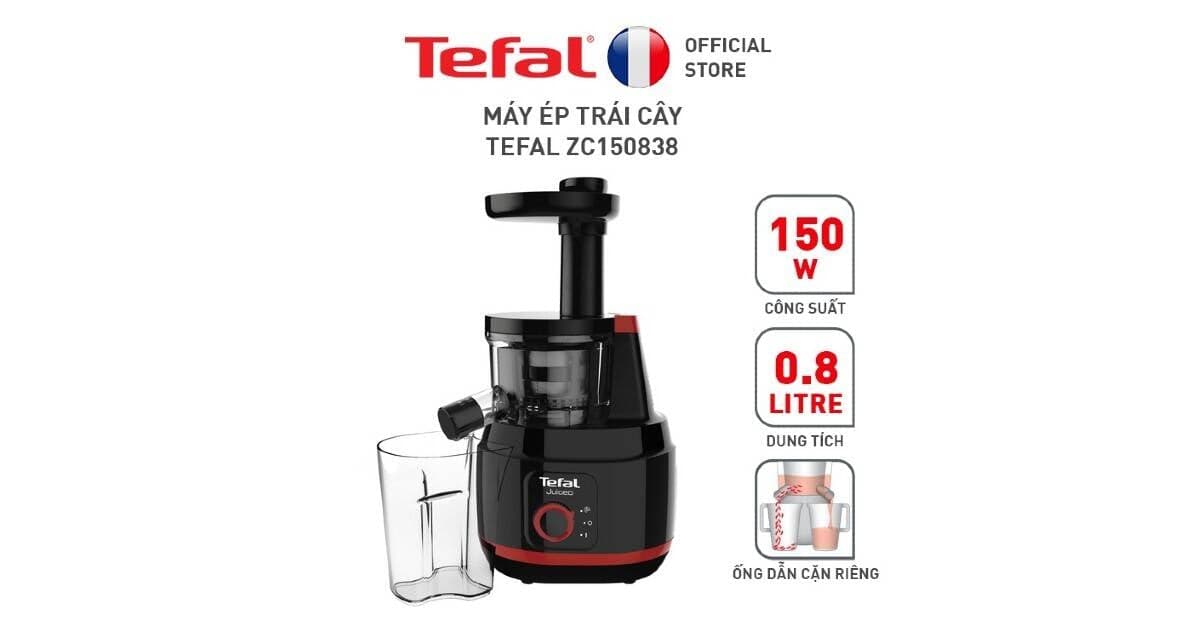 [Review] Đánh giá chi tiết máy ép chậm Tefal ZC150838: Người dùng thực tế nói gì?