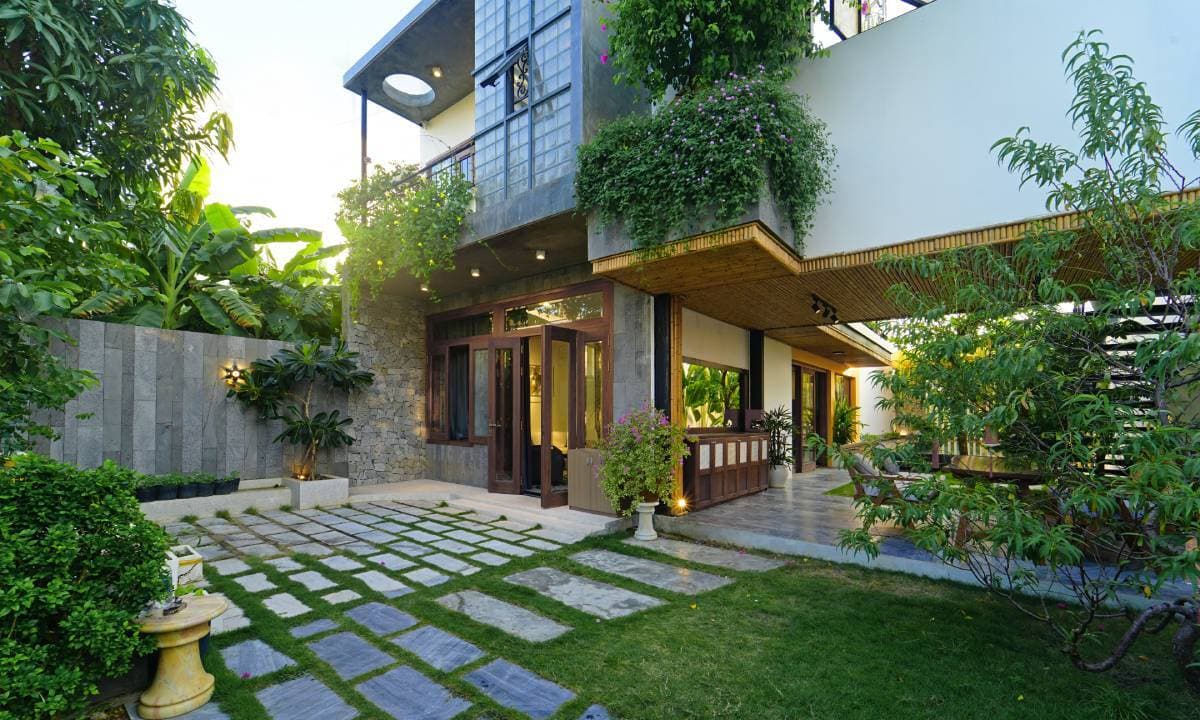 Hoa’s House - Thiết kế lấy thiên nhiên làm trung tâm để mỗi sáng thức dậy thấy thêm yêu đời