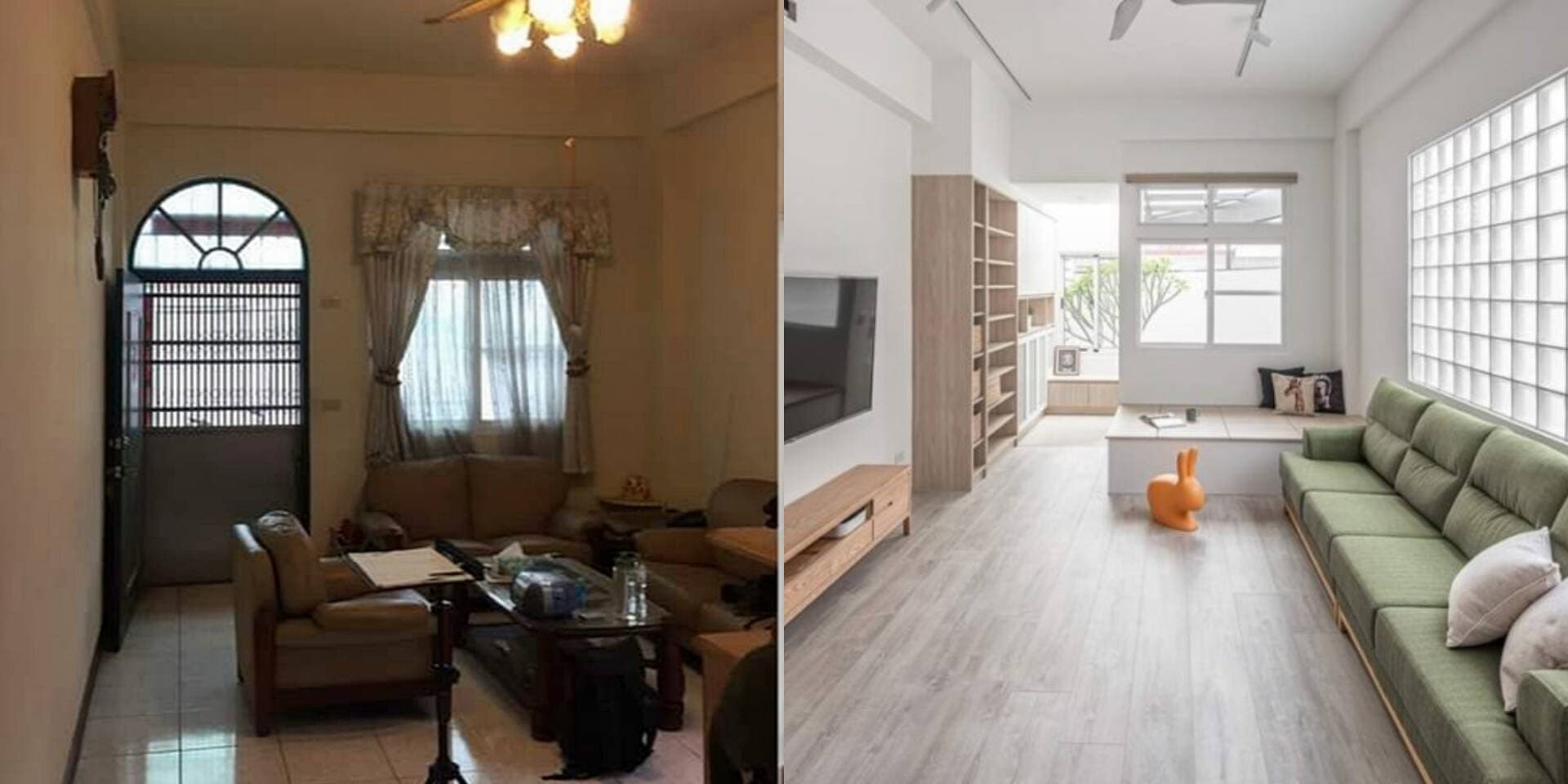 Sự 'hồi sinh' ấn tượng của nhà phố 25 năm tuổi