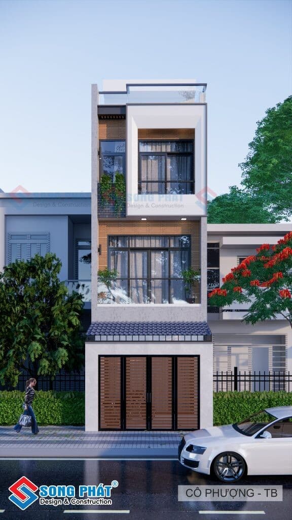 Khắc nét sự tối giản và hiện đại của nhà ống 3 tầng 4x14m tại Tân Bình