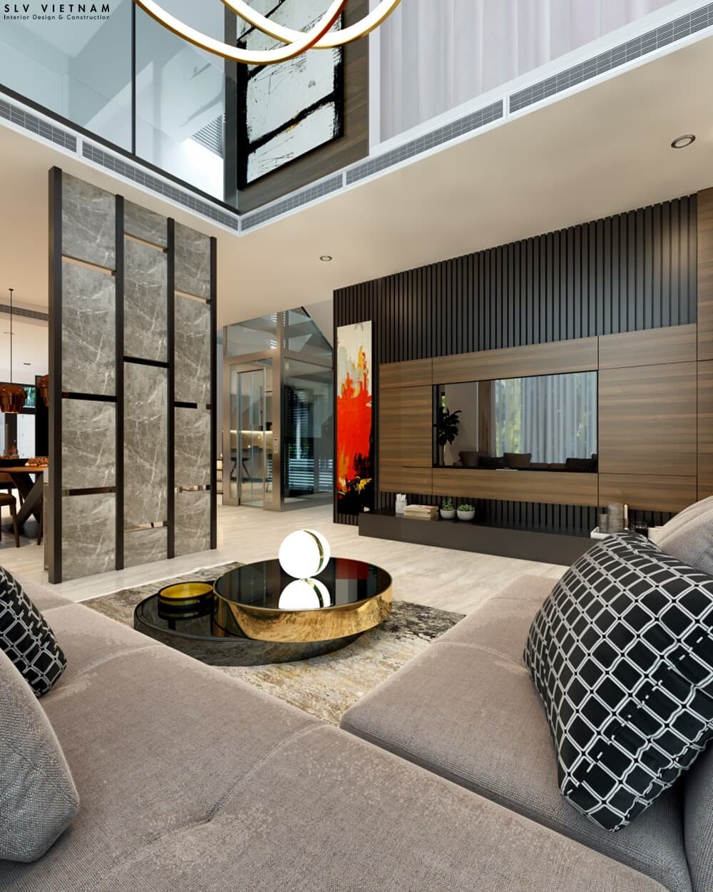 Dự án thiết kế thi công nội thất quận 9 - LUCASTA KHANG ĐIỀN