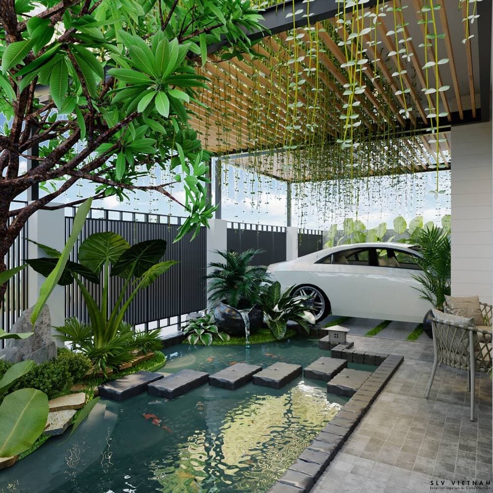 Dự án thiết kế thi công biệt thự Lavila Nhà Bè