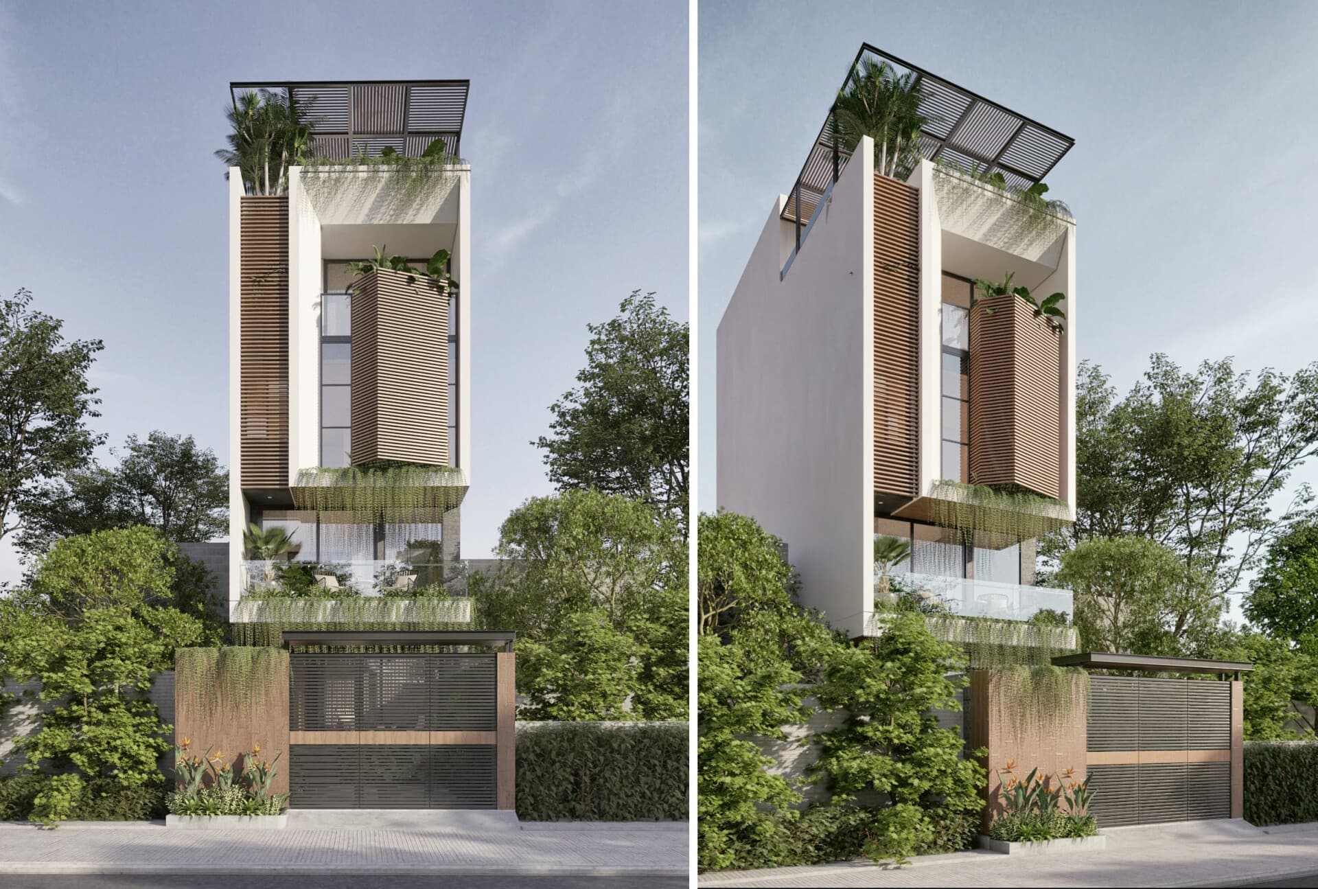 Thiết kế căn nhà phố với tổng diện tích 540m2, đầy đủ tiện ích như một Villa nghỉ dưỡng sẽ thế nào?