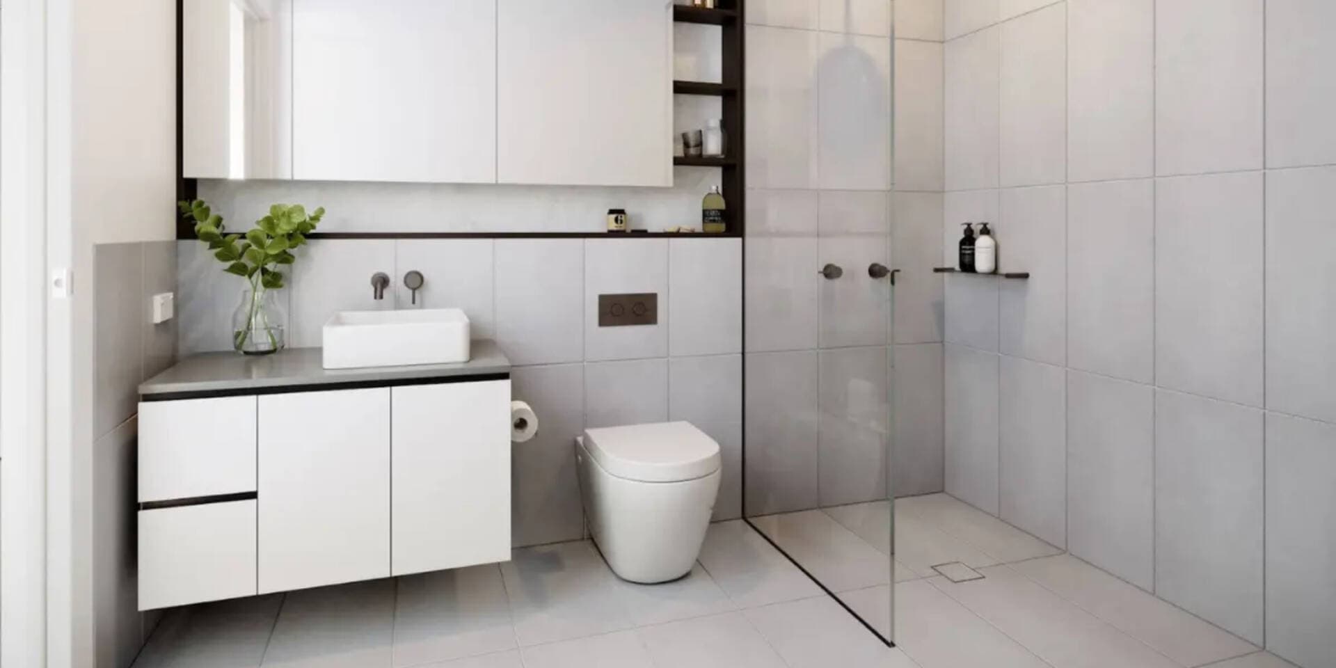 Cầm 30 triệu đồng đi sắm nội thất phòng tắm tối giản chuẩn gu