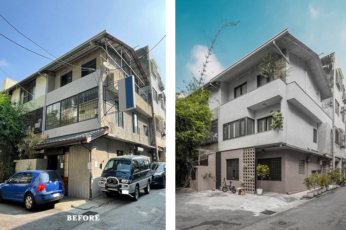 Cải tạo nhà phố 30 năm tuổi, 48m2 thành ngôi nhà ấm cúng cho 3 người