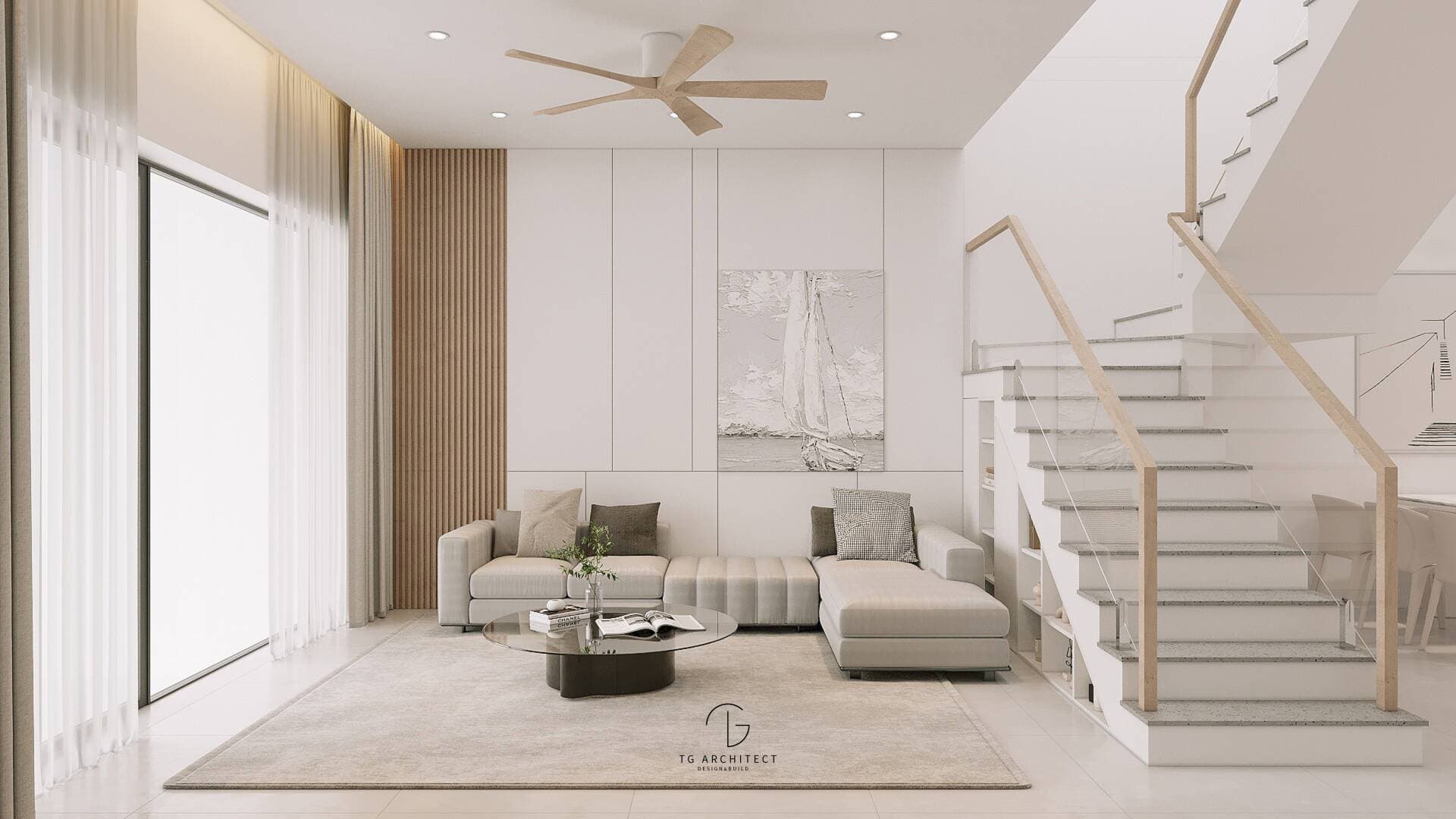N&L House - Không gian tối giản hiện đại đầy tiện nghi