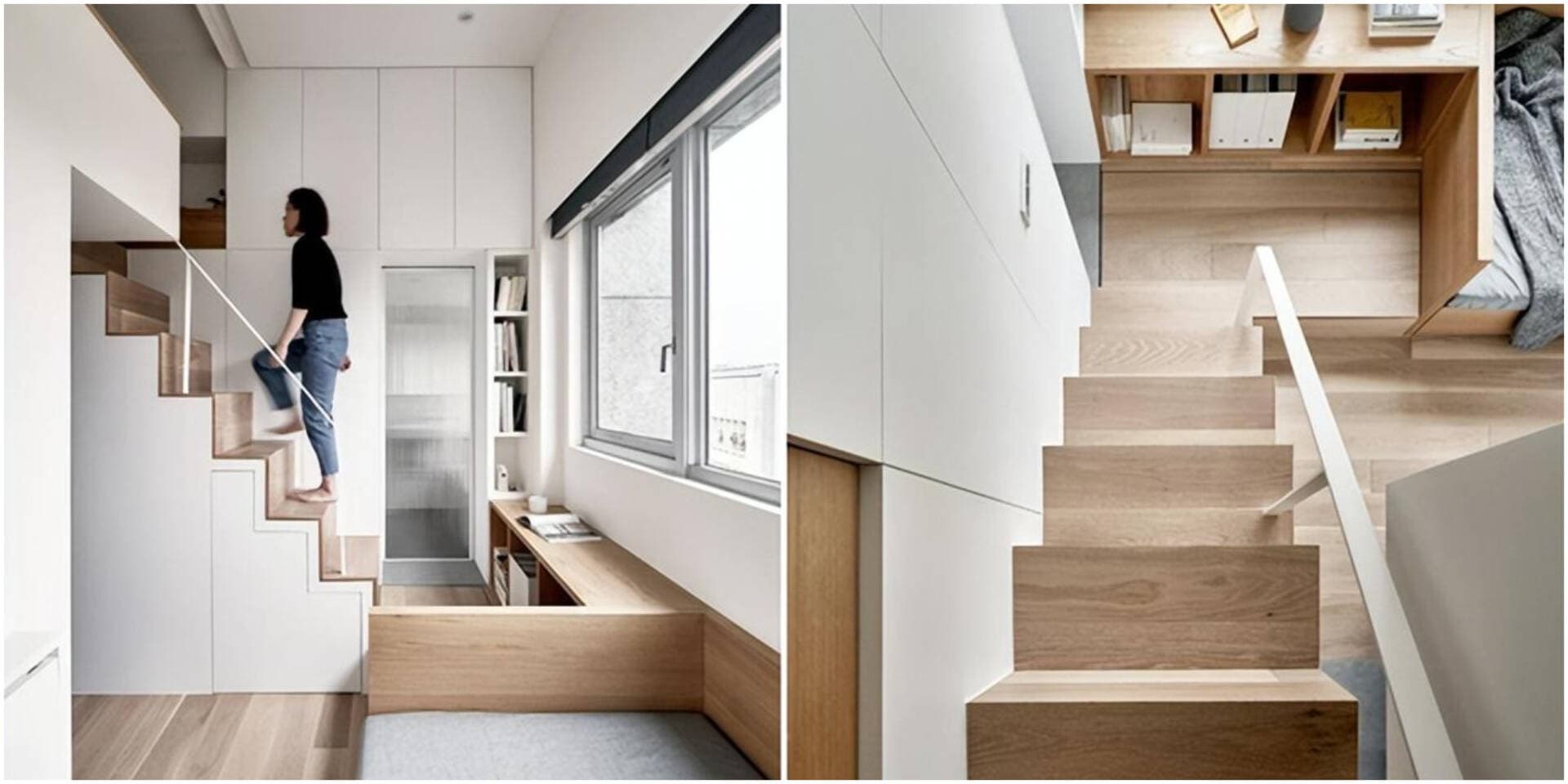 Căn hộ 18m2 “khiêm tốn” vẫn có hẳn một bồn tắm lớn đúng ý gia chủ