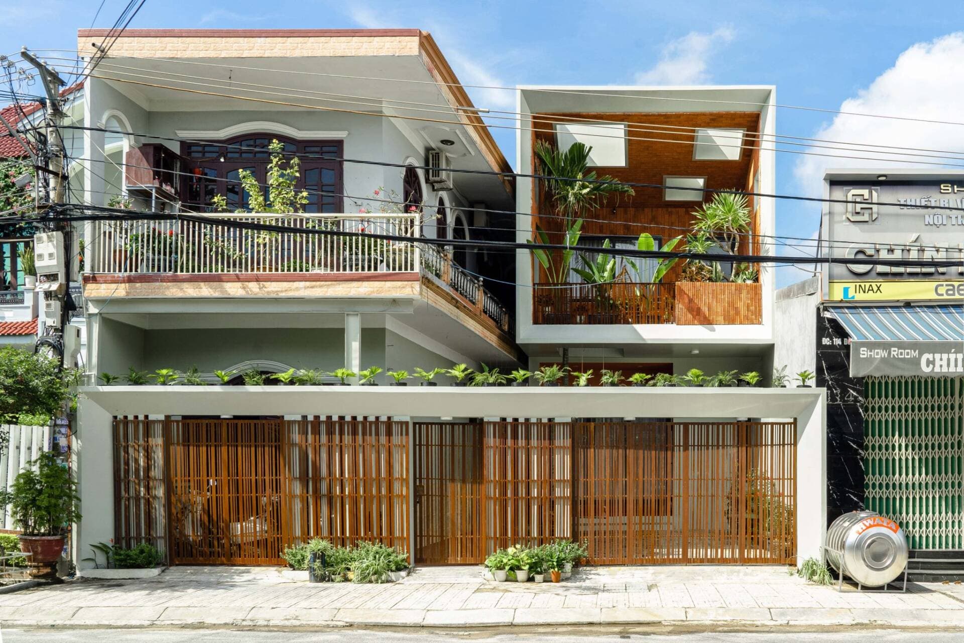 Nhà Ái Nghĩa – Kết nối hai thế hệ qua một khoảng sân chung