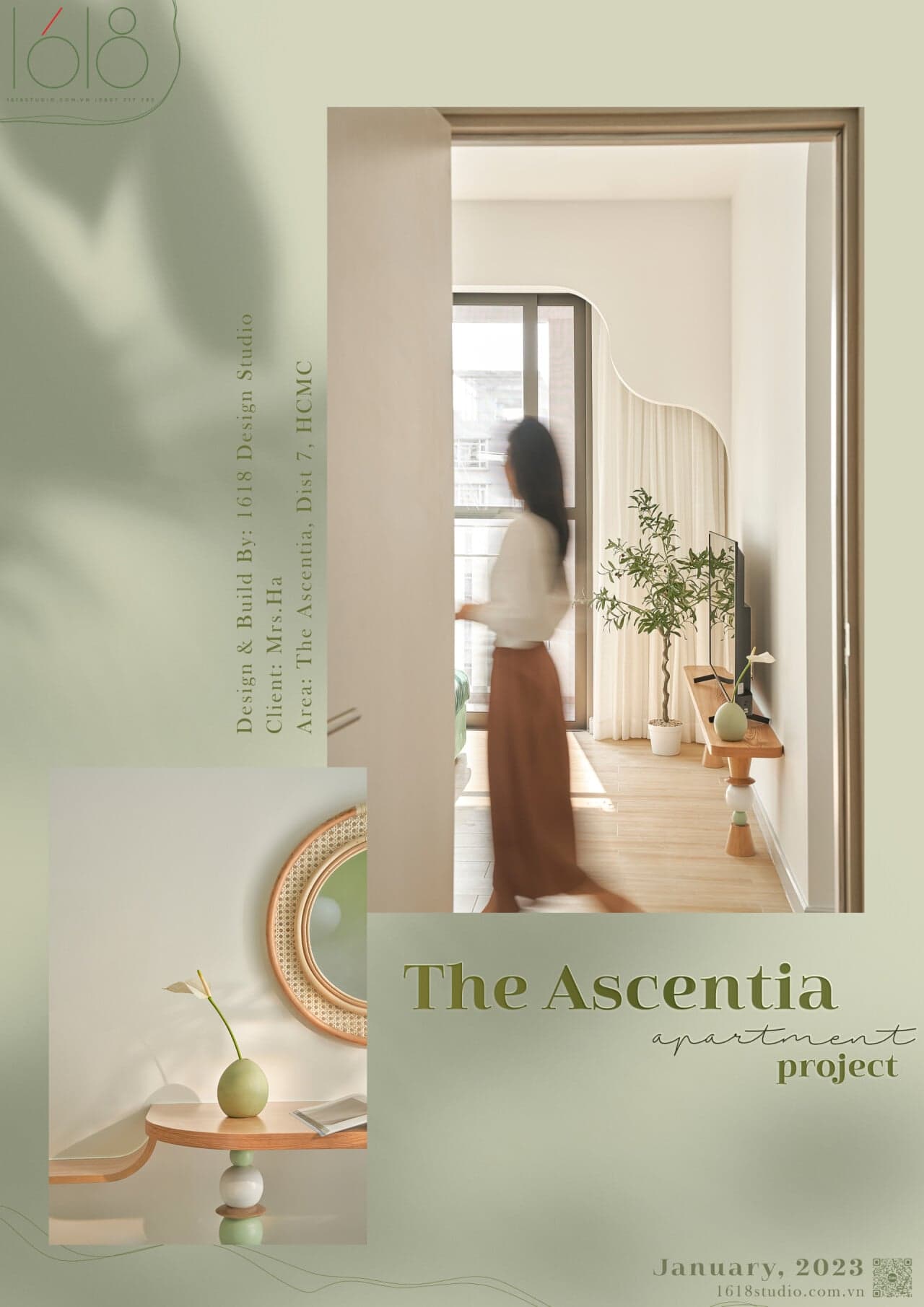The Ascentia: Căn hộ chan hòa ánh sáng mang phong cách Ý giữa lòng Sài Gòn