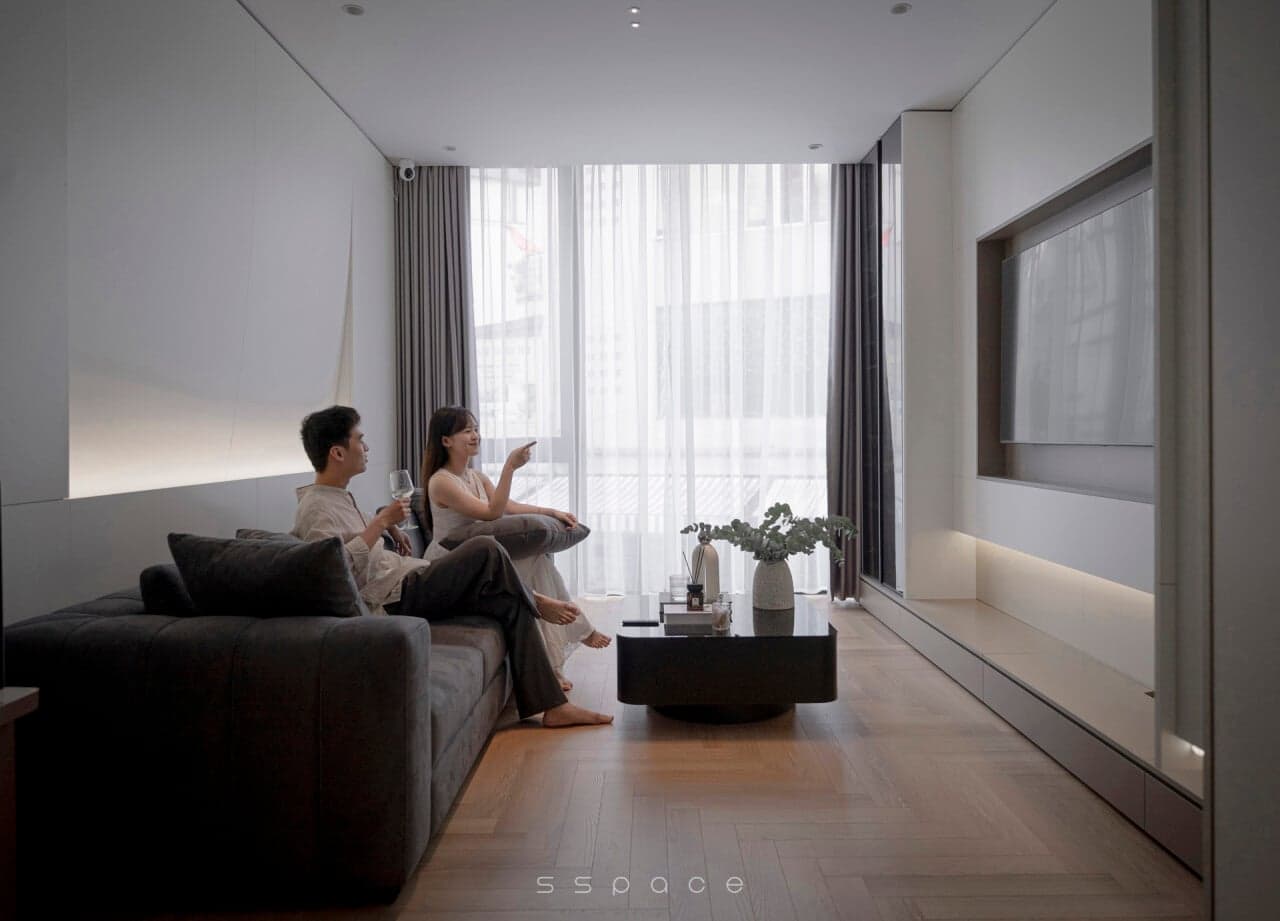Chưa đến 500 triệu đồng cải tạo nội thất căn nhà phố 60m2 tại trung tâm Hà Nội