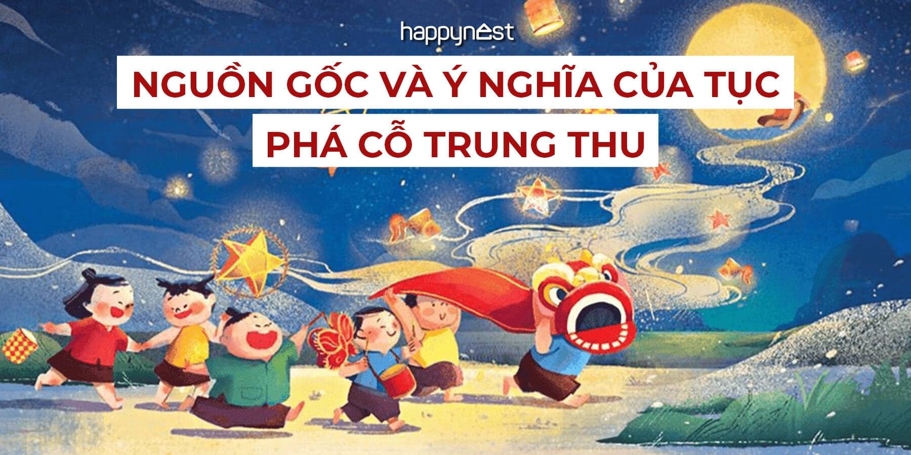 Nguồn gốc và ý nghĩa của tục phá cỗ Trung thu trong văn hóa Việt