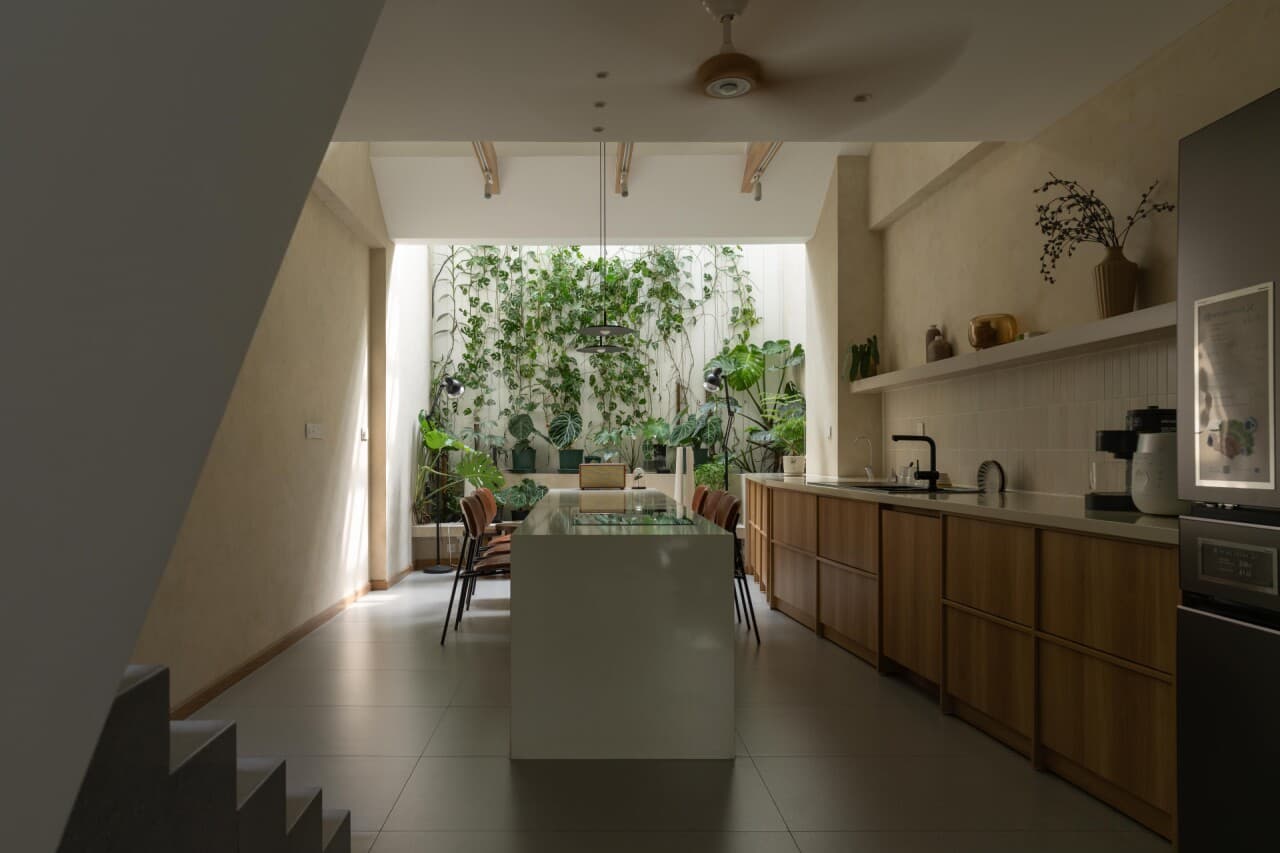 A.K Home – Thiết kế nhà phố nhỏ giữa đô thị với giải pháp vi khí hậu thông minh và không gian sống bền vững tại TP.HCM