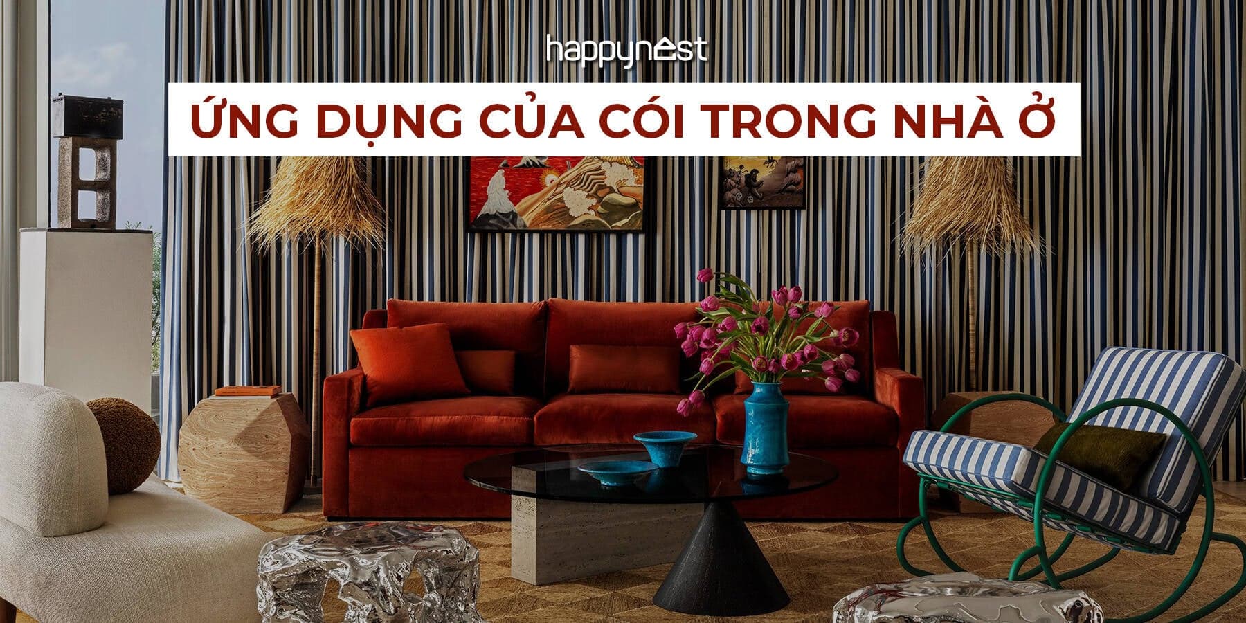 Sự trở lại ngoạn mục của cói trong kiến trúc đương đại: đẹp, xanh và đầy cảm xúc