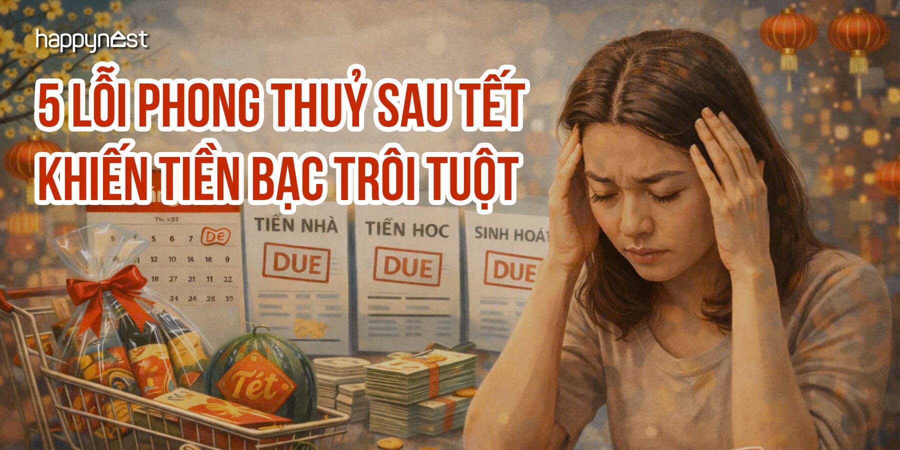 Phong thủy nhà ở sau Tết 2026: 5 lỗi nhỏ khiến tài lộc "đội nón ra đi"