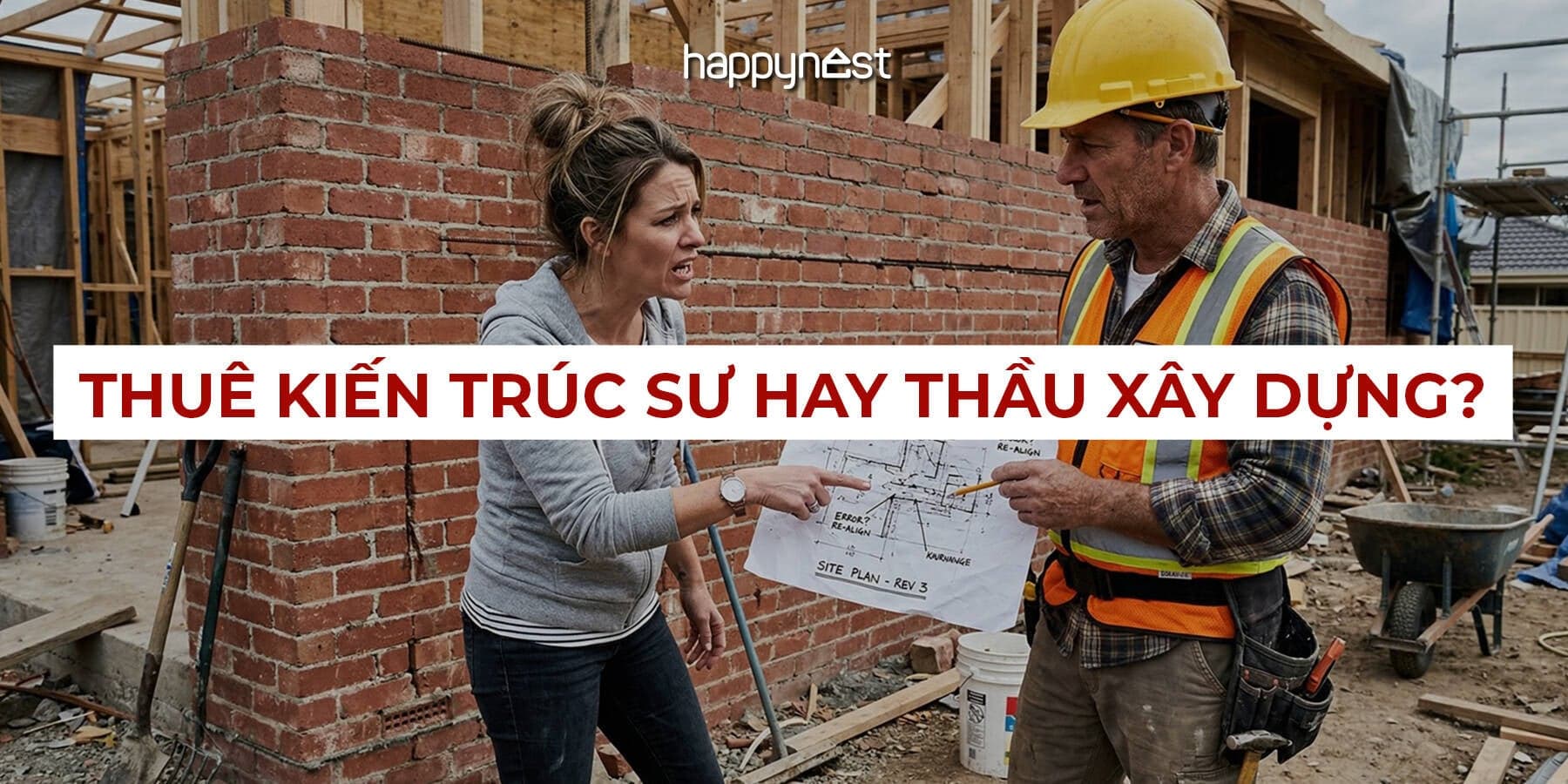Thuê kiến trúc sư hay thầu xây dựng: Nên chọn ai khi lần đầu xây nhà?