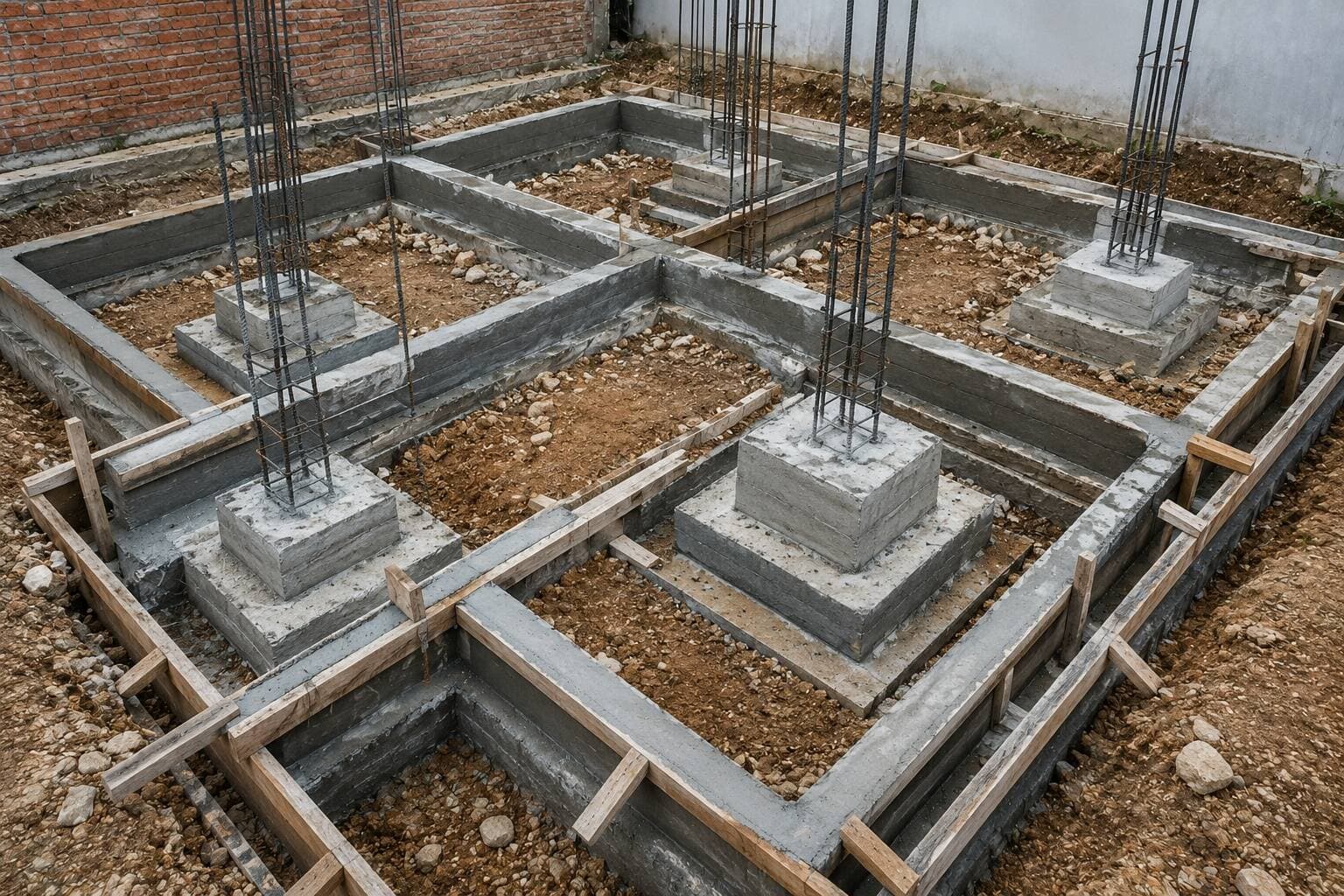 Xây nhà 1 tầng nên làm móng gì bền chắc và tiết kiệm?