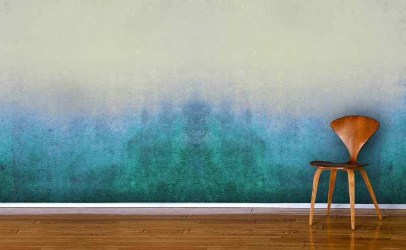 Phá cách, sáng tạo cùng sơn tường ombre