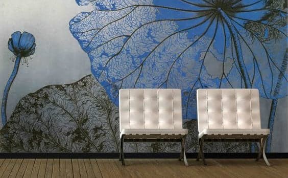 Quá ấn tượng với bức tường vẽ nhà người ta