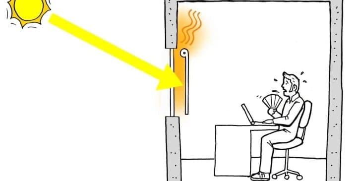 Giải pháp thiết kế nhà phố chống nắng mùa hè