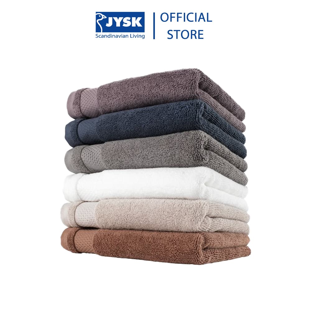 Khăn tắm cotton | JYSK Nora | 50x100cm | Nhiều màu