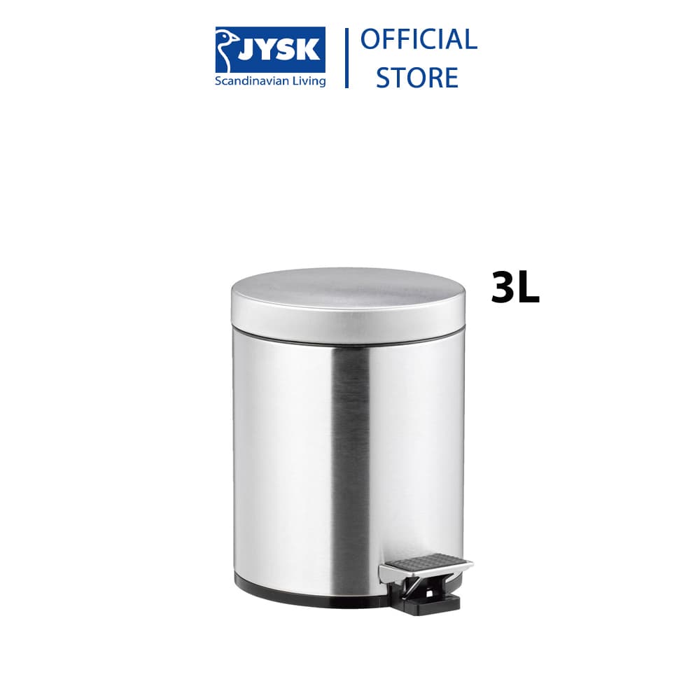 Thùng rác | JYSK Medle | inox | DK17xC24.2cm | 3L