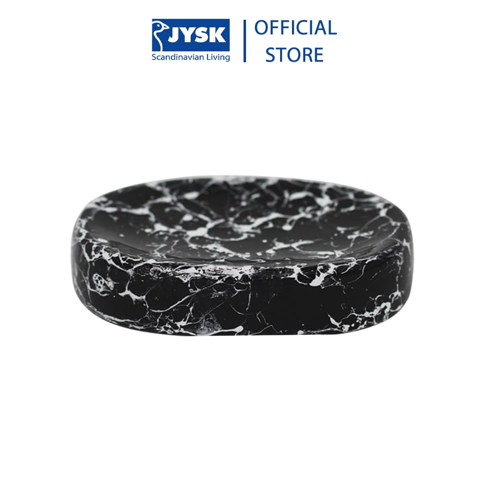Khay đựng xà phòng | JYSK Vida | gốm màu đá cẩm thạch | 11.5x8.5x2.6cm