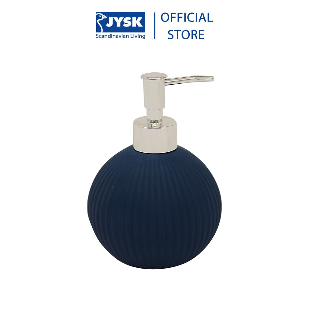 Bình xịt xà phòng | JYSK Esrum | gốm màu xanh dương đậm | DK10x15cm