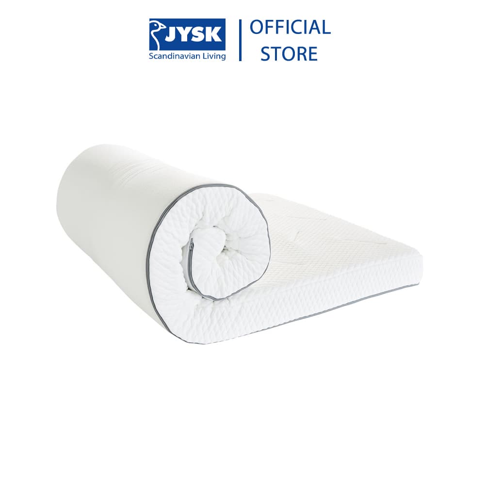 Đệm mỏng mút hoạt tính | JYSK Wellpur T110 | R160xD200xC10cm