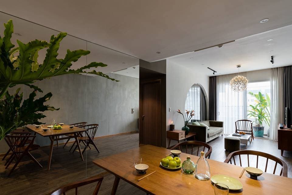 Học tập cách bày trí giúp nhân đôi diện tích trong căn hộ Lexington Residence 76m2 tại Sài Gòn
