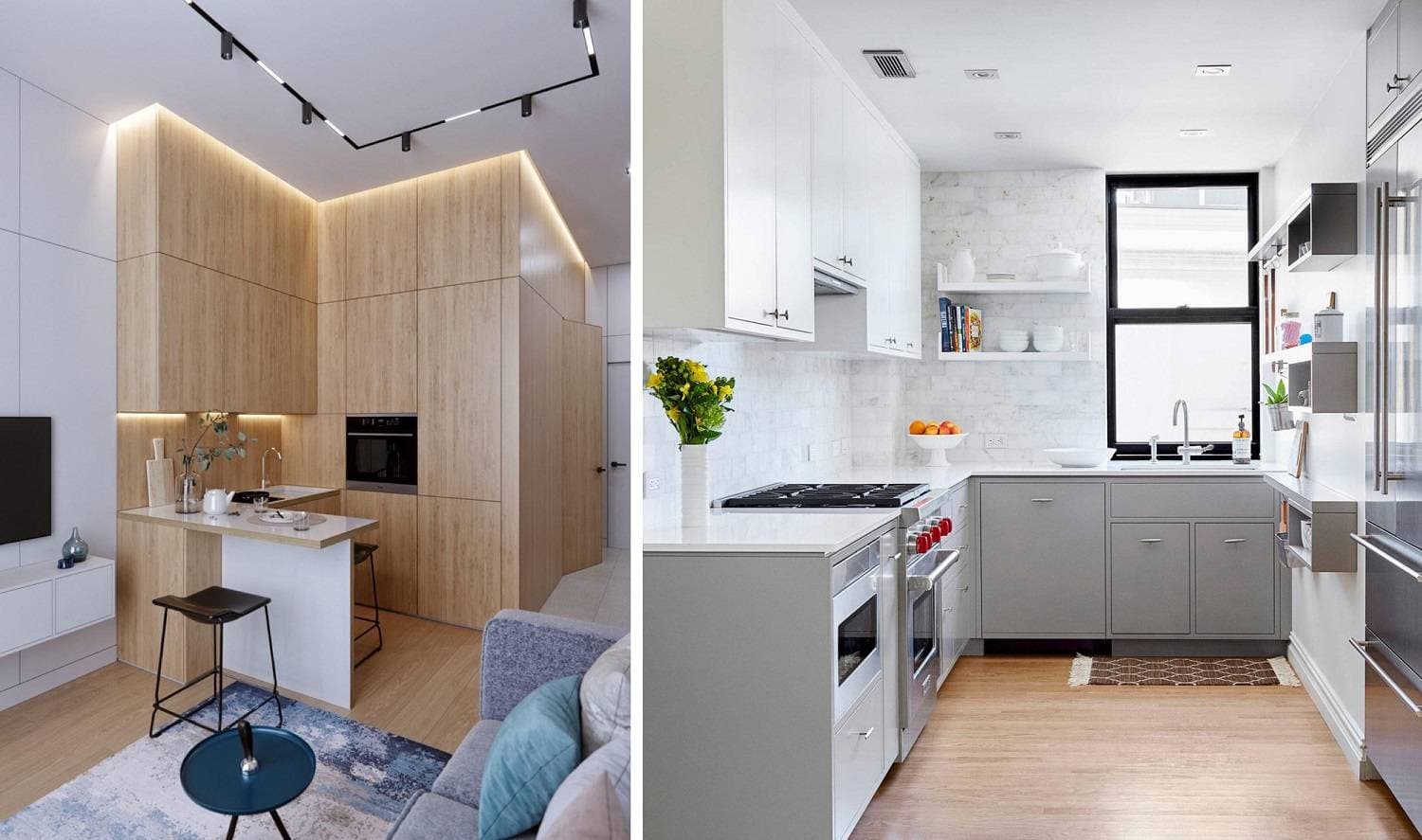 Đau đầu vì cải tạo bếp? 10 ý tưởng về bàn bếp chữ L sau đây sẽ giúp bạn giải quyết vấn đề