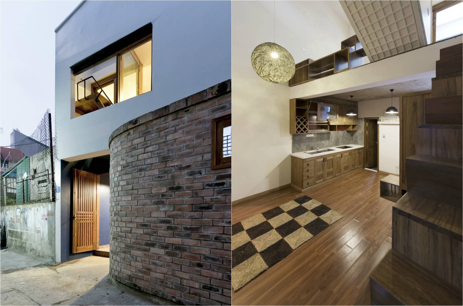Cải tạo ngôi nhà cũ 45.6m2 thành không gian thoáng rộng chỉ với 480 triệu đồng