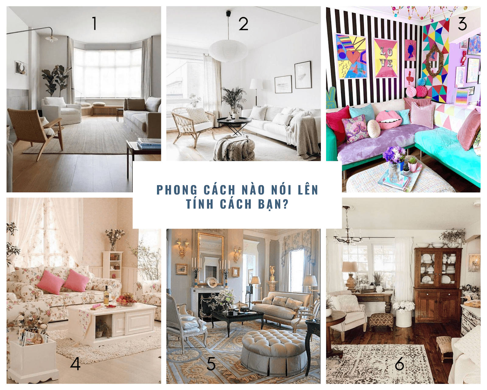 Trắc nghiệm vui: Chọn phong cách thiết kế nội thất để thử dự đoán tính cách của bạn