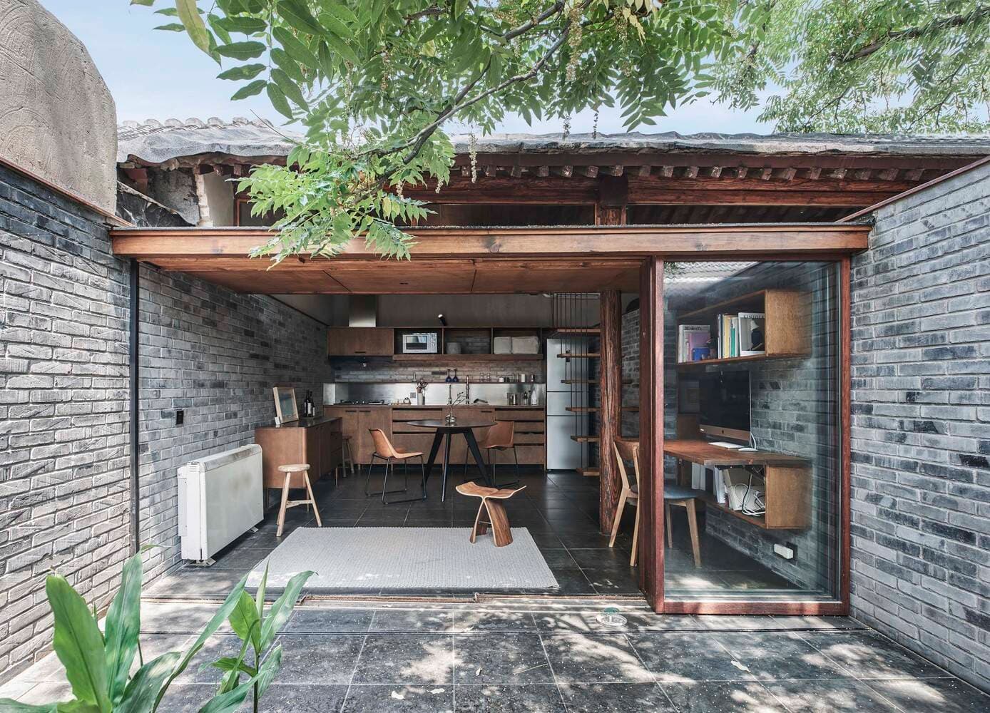 Nhà 44m2 dành cho gia đình nhỏ, thiết kế theo kiến trúc truyền thống để cảm nhận cuộc sống yên bình