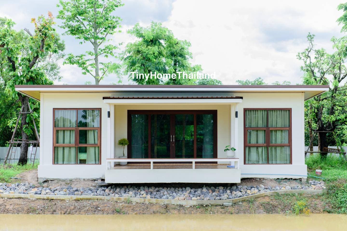 Nhà lắp ghép 1 tầng thiết kế tối giản, chi phí hoàn thiện 600 triệu đồng
