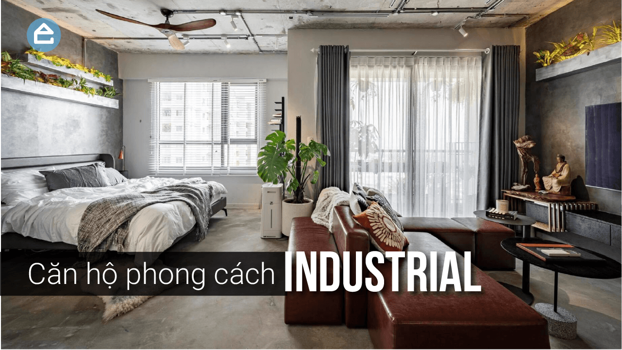Căn hộ mang phong cách công nghiệp đầy phóng khoáng của anh chàng độc thân