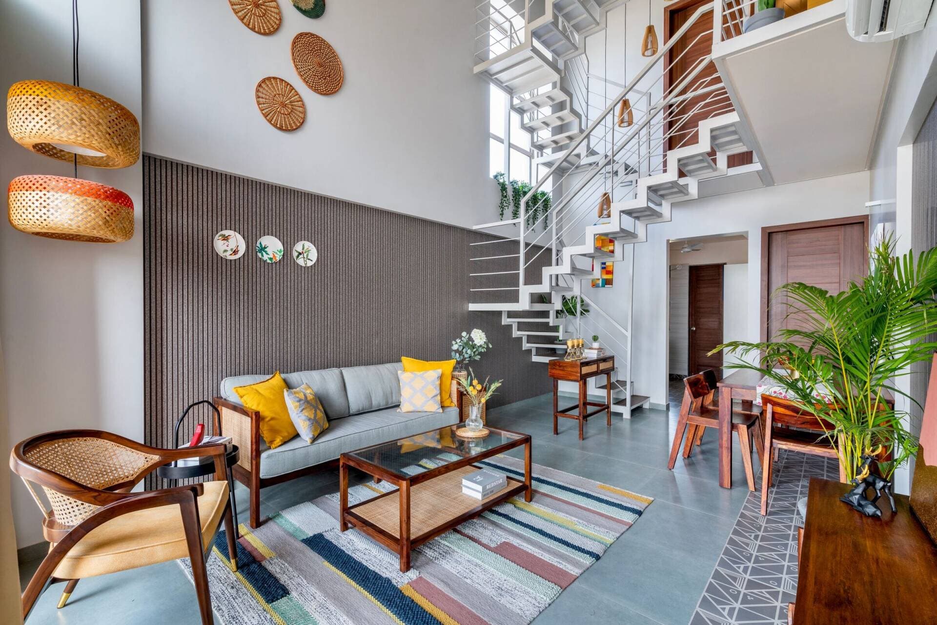 Căn hộ duplex ở ngoại ô có cách phối màu và vật liệu lôi cuốn, nơi gia chủ 'trốn phố' mỗi dịp cuối tuần