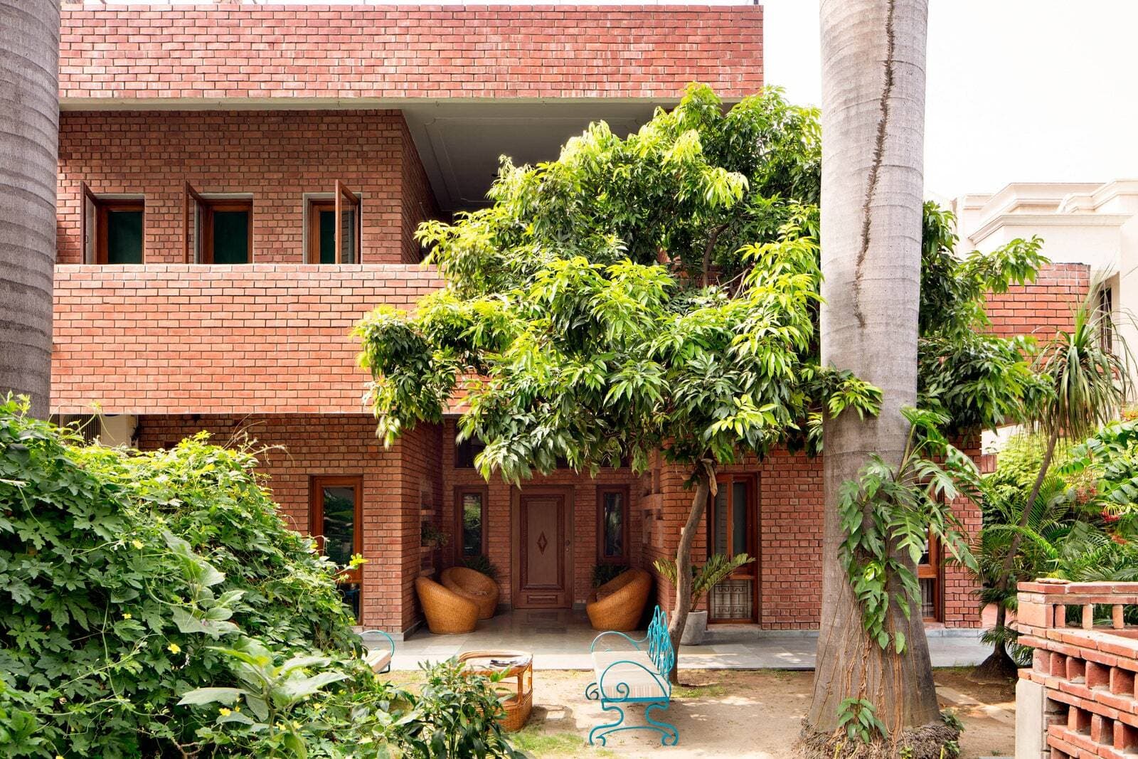 Mohali House - ngôi nhà gạch đỏ, sự kết hợp hoàn hảo giữa 'cũ' và 'mới'