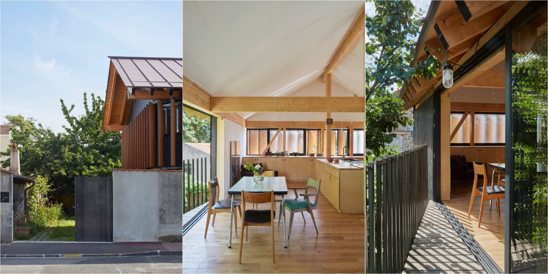House On The Wall: Ngôi nhà mở cửa sổ thoải mái mà không bị hàng xóm nhòm ngó