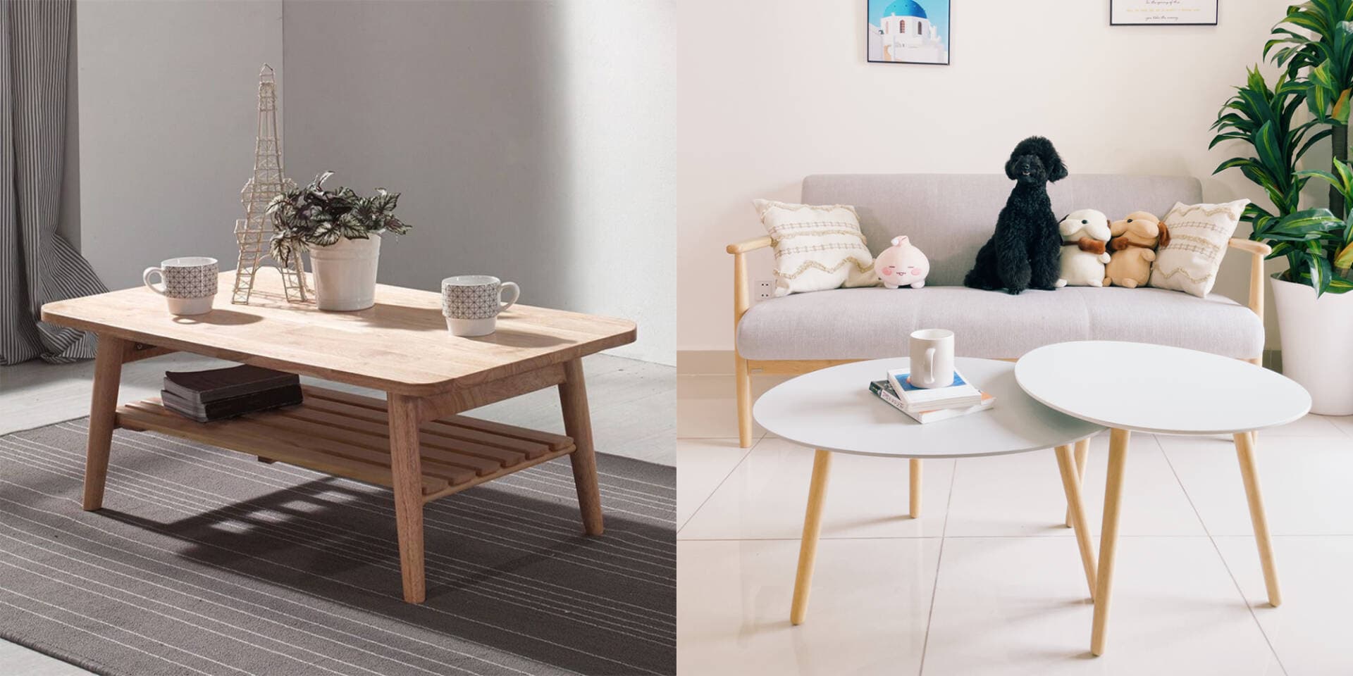 TOP 10 bàn trà phòng khách mẫu mã đa dạng giá dưới 2 triệu đồng