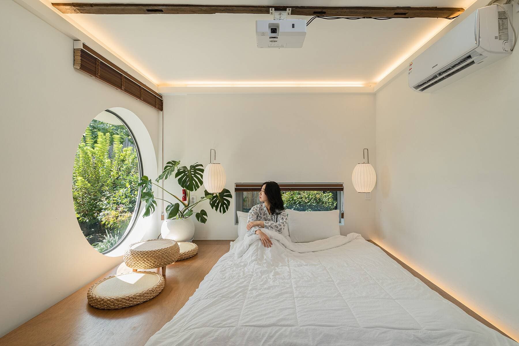 Cảm nhận trọn vẹn sự bình yên và thư thái trong căn nhà 1 tầng, góc nào cũng nhìn thấy thiên nhiên