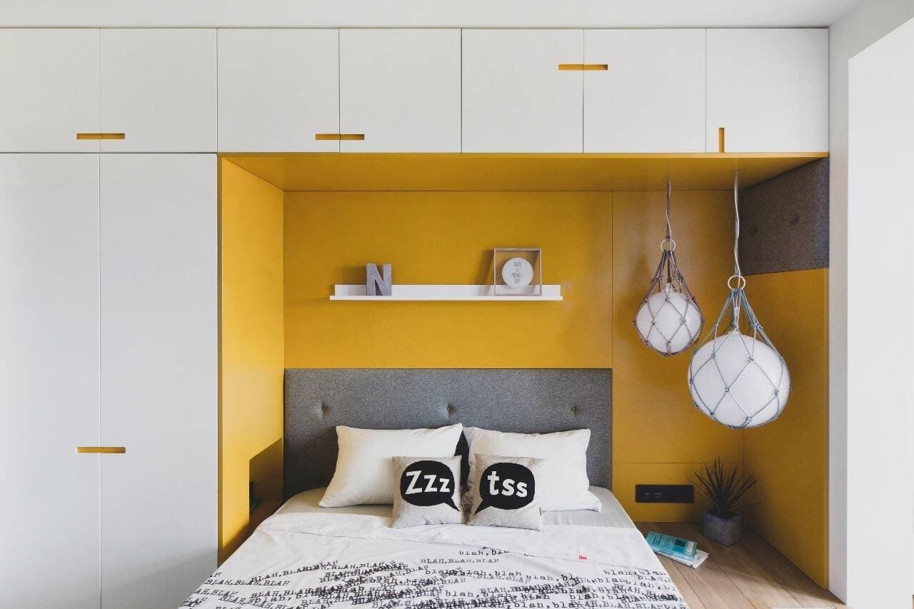 5 gợi ý thiết kế tủ đầu giường: phòng ngủ chỉ 6m2 vẫn gọn gàng mà tăng diện tích lưu trữ