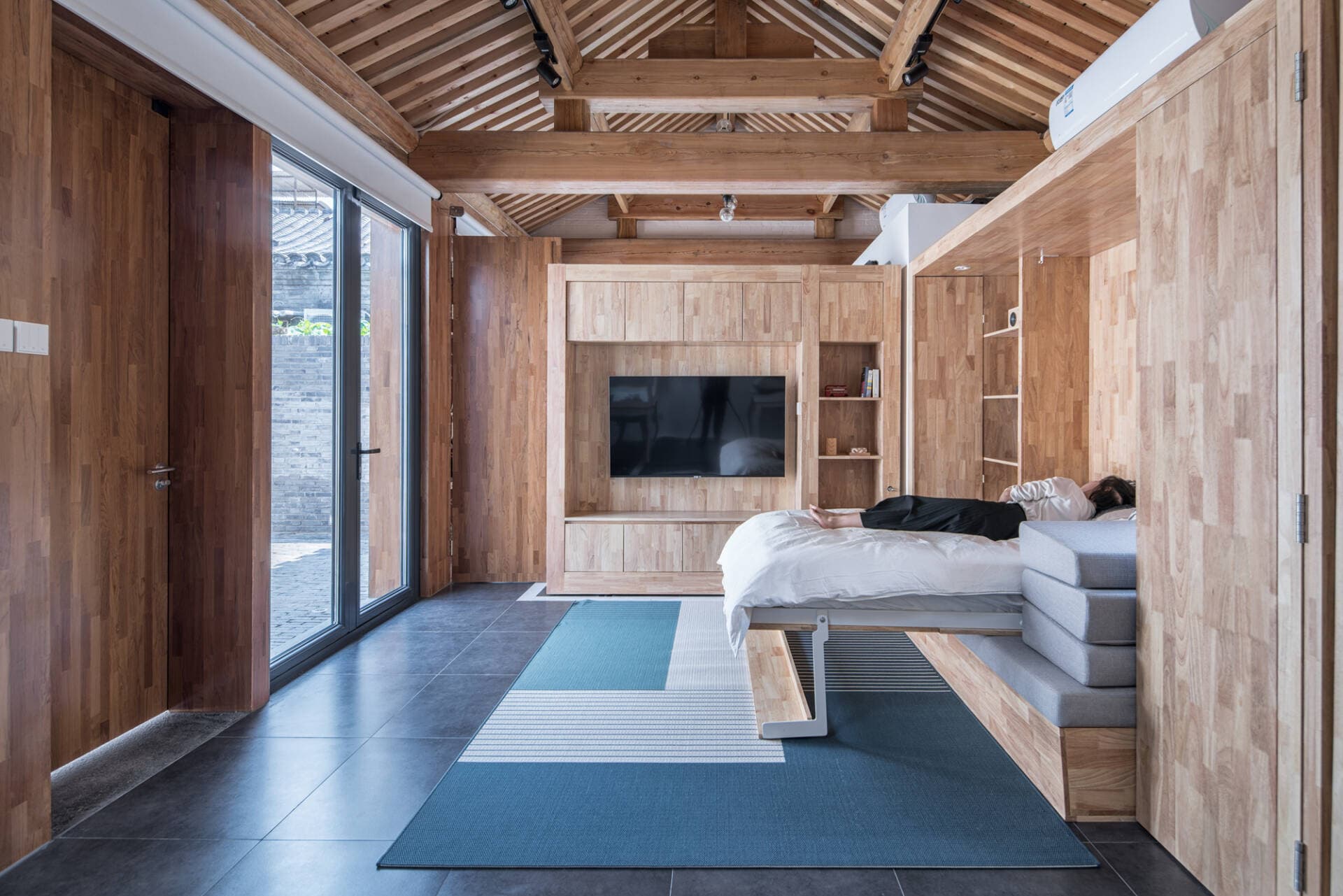 Nhà 1 tầng 30m2 có đến 3 phòng ngủ, công năng vượt xa khỏi diện tích khiến nhiều người thán phục