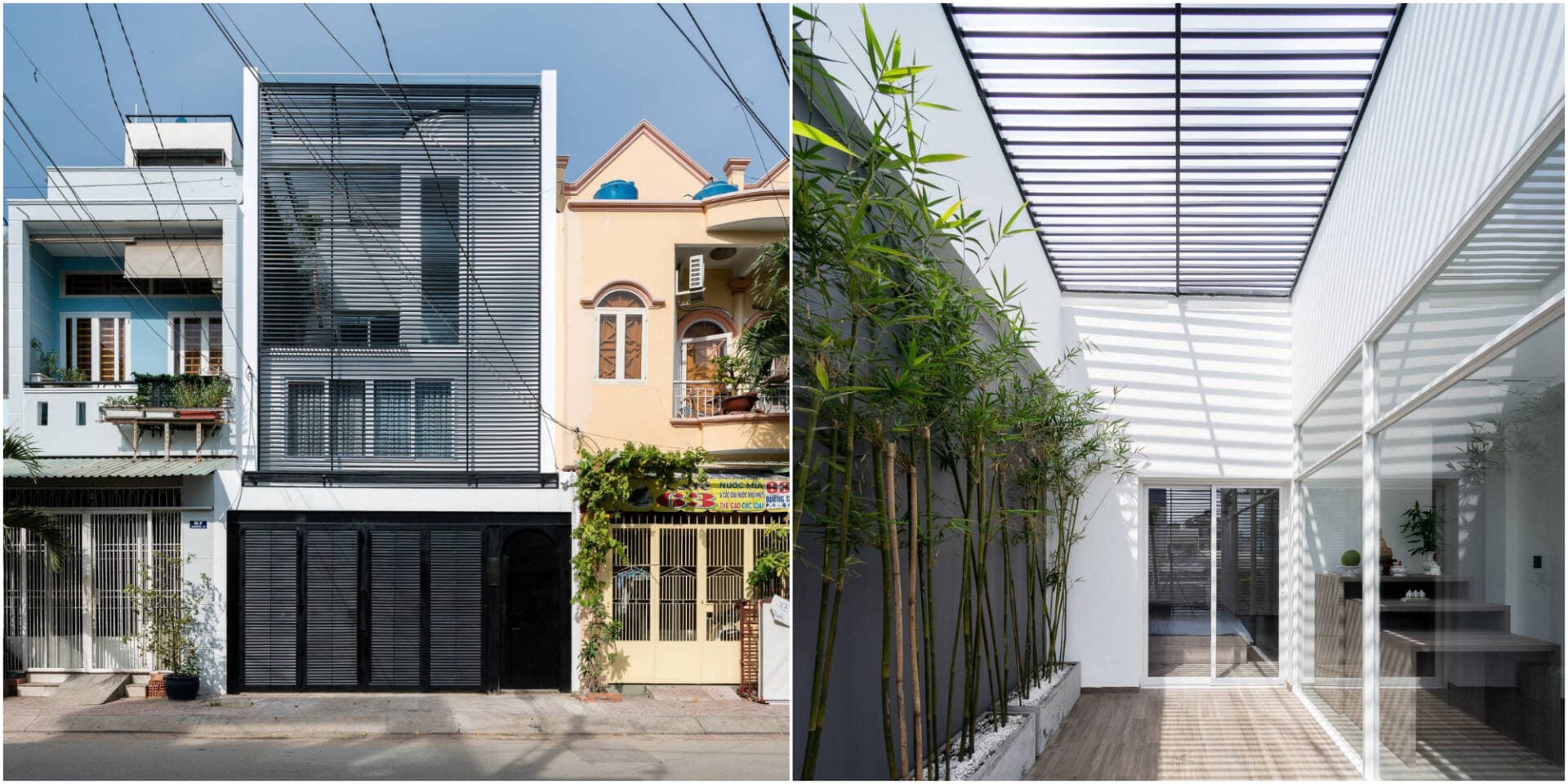 Carm House 72m2 nằm giữa phố, nhưng vẫn có đủ sân để xe, sân vườn, sân thượng mà ai cũng thích