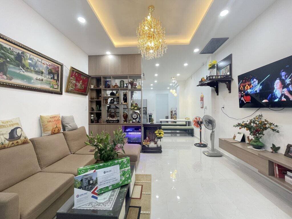 Hoàn thiện mẫu nhà 4m3x14m không gian bố trí đẹp siêu lòng