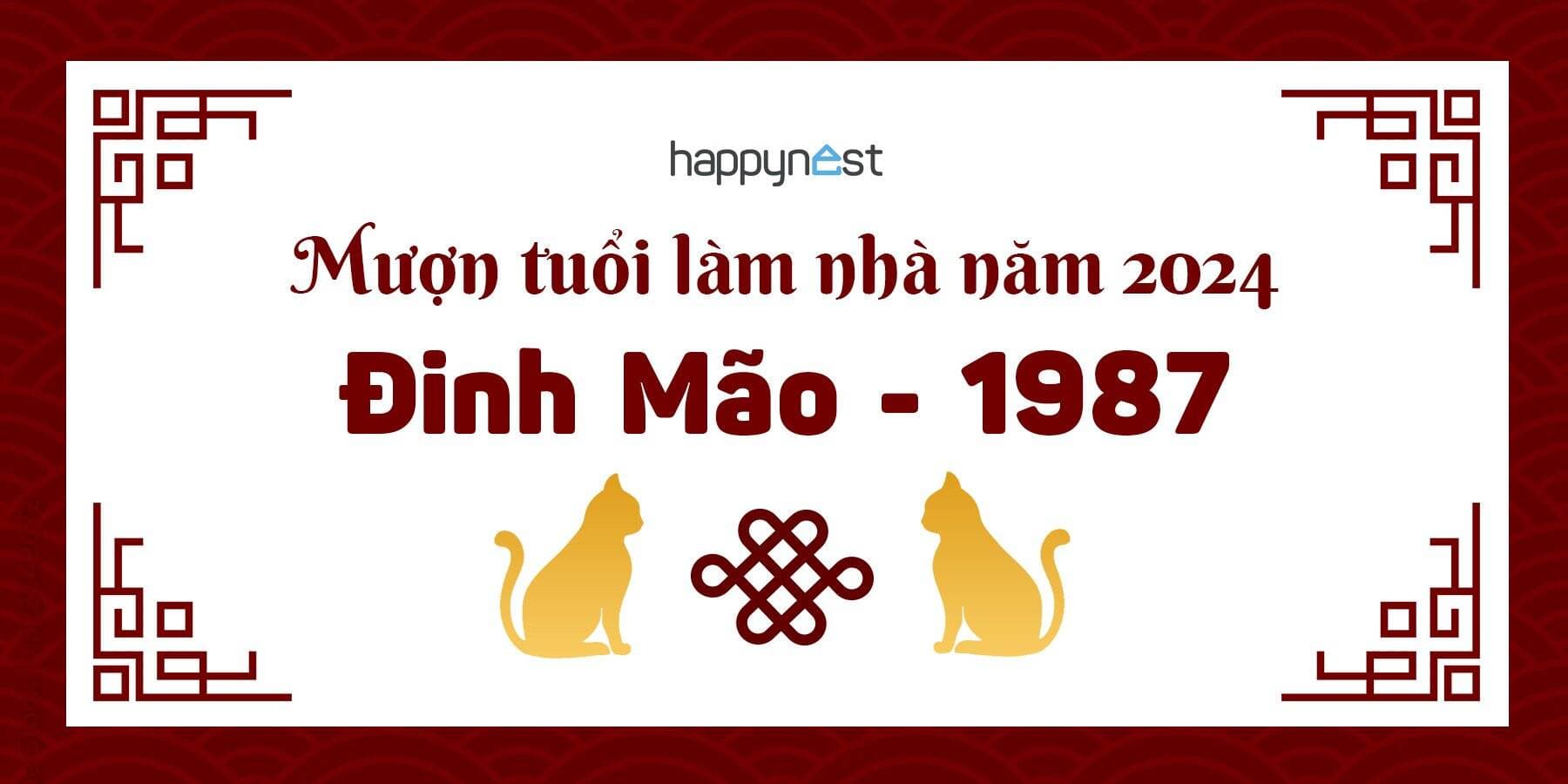 Tuổi 1987 làm nhà năm nào đẹp? Mượn tuổi làm nhà năm 2024