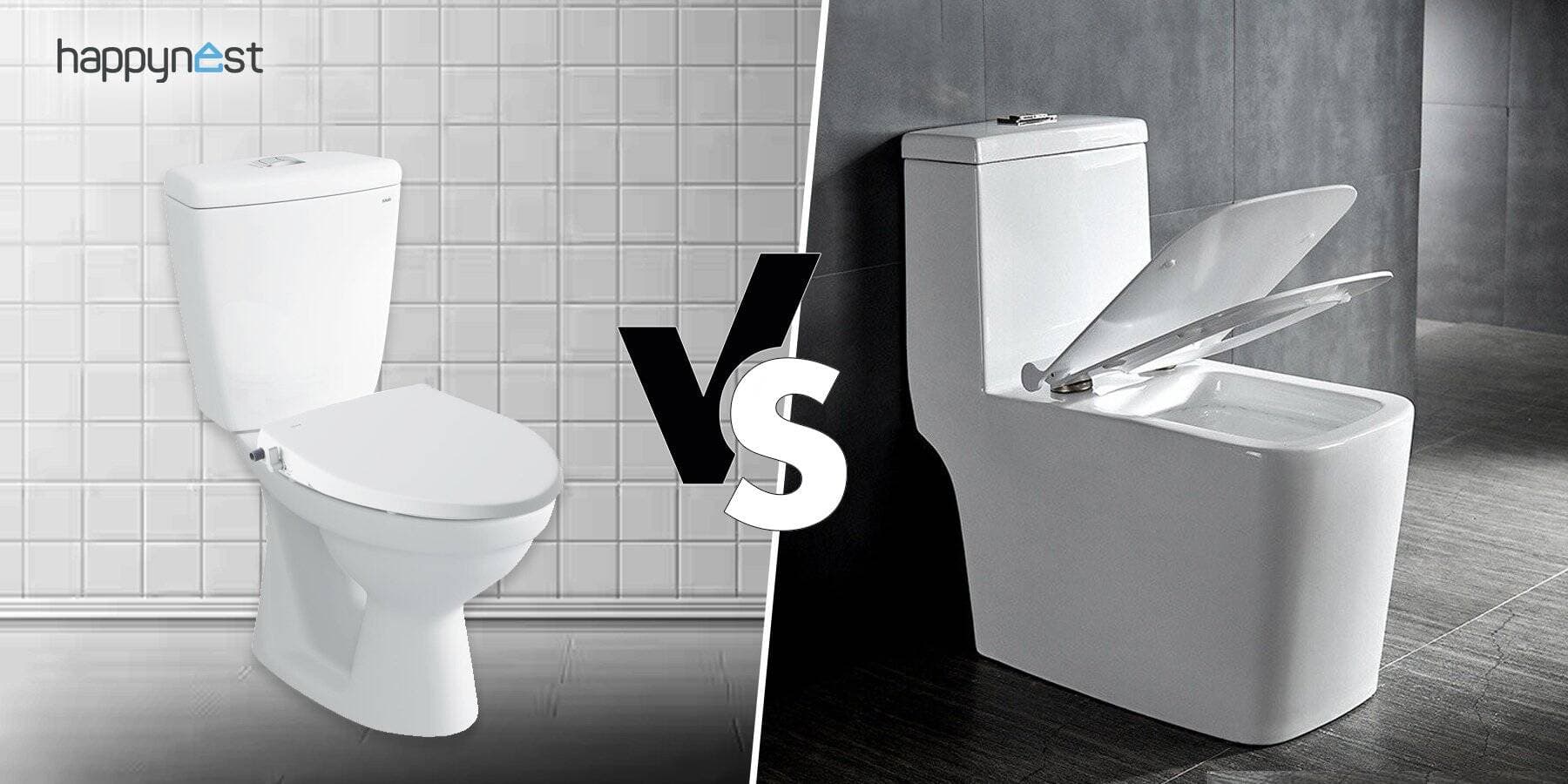Nên dùng bồn cầu 1 khối hay 2 khối? TOP bồn cầu bền đẹp, xu hướng lựa chọn 2024
