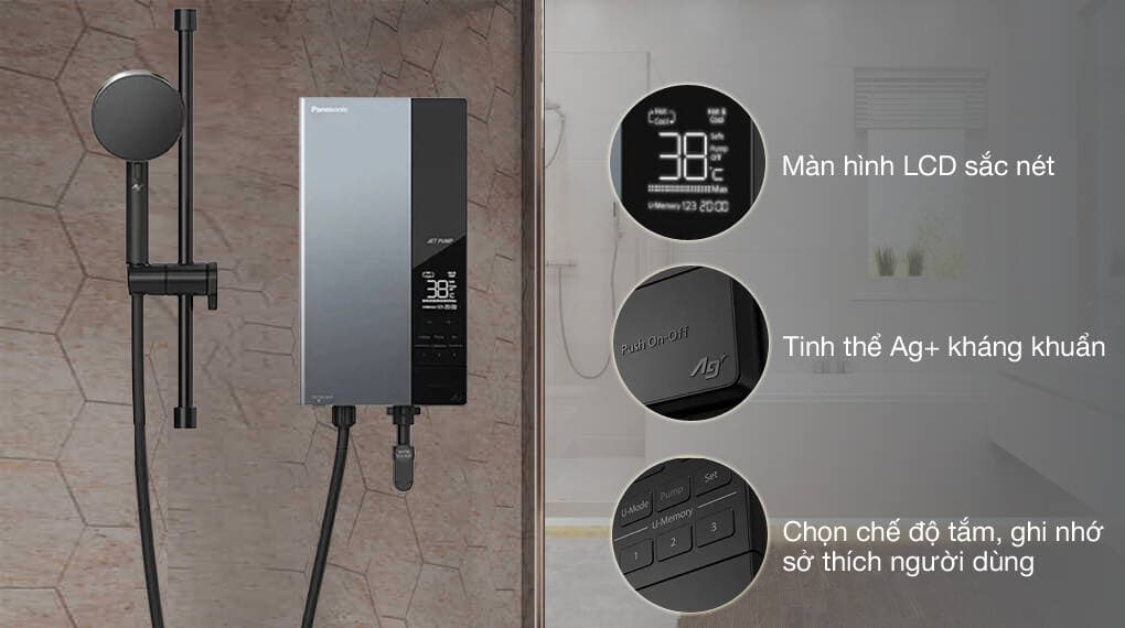 Đánh giá chi tiết Máy nước nóng Panasonic DH-4UDP1VZ dùng có tốt không?