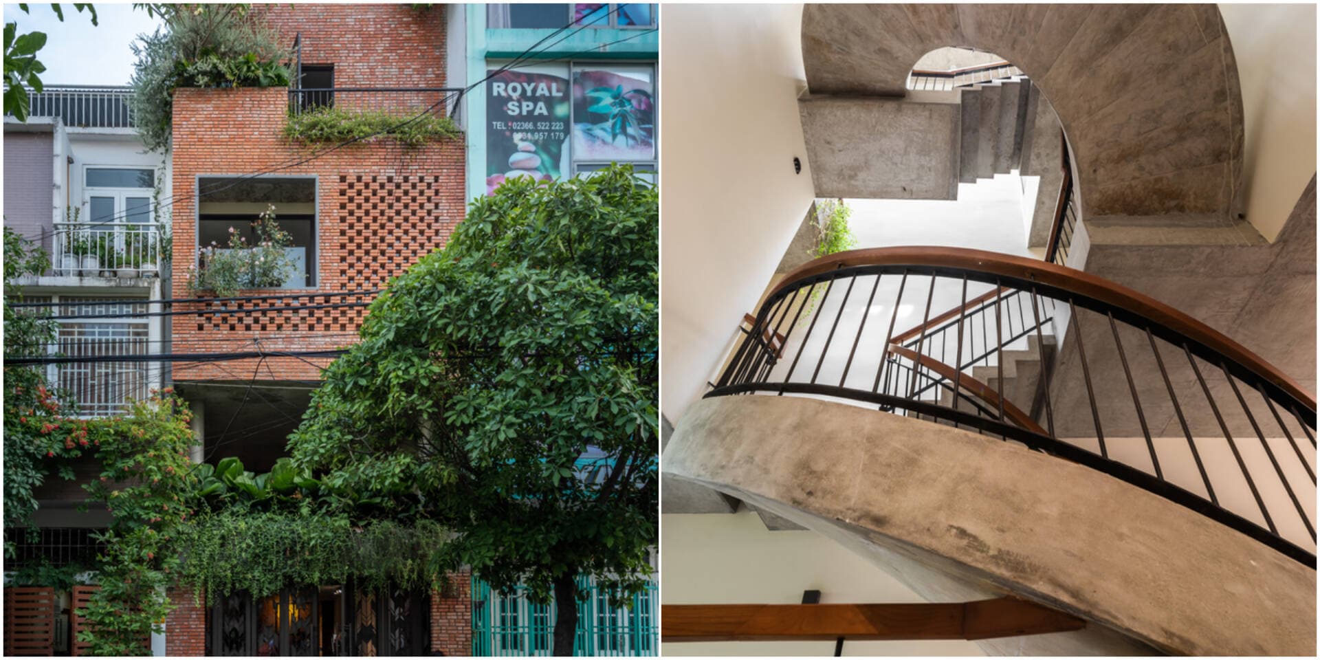 Minaka House - Nhà ống 5 tầng của gia đình 6 thành viên